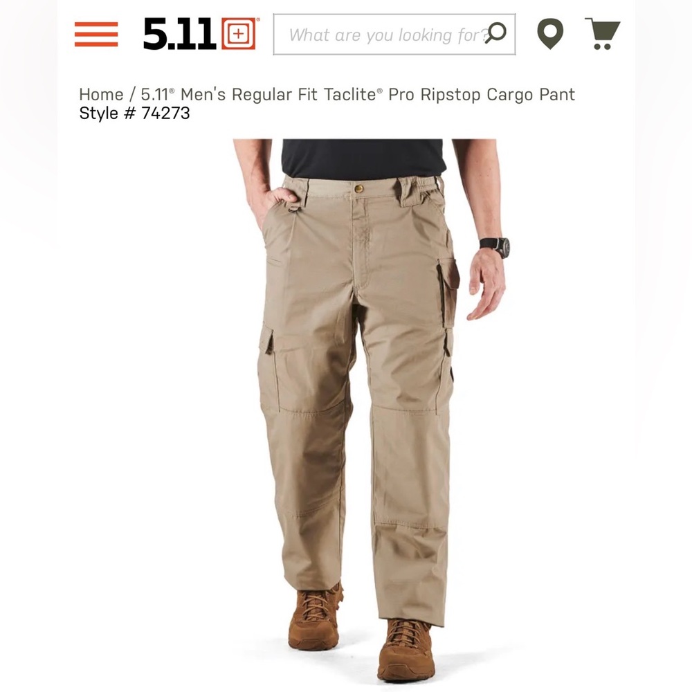 Price Drop!! NWOT! 5.11 Tactical Tan Cargo Pants 4 pairs